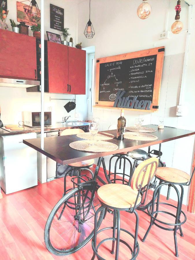 Trastevere In Bike - Con Wi-Fi E Ac Roma Dış mekan fotoğraf